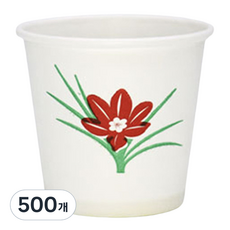 스완 꽃그림 소주컵 65ml, 5세트, 100개