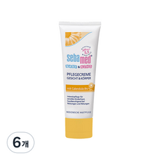 세바메드 카렌듈라 베이비 크림, 6개, 75ml