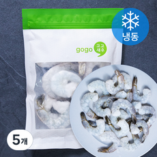고고새우 생칵테일새우 16/20 (냉동), 300g(특특대), 5개