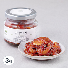 상하농원 오징어젓, 250g, 3개
