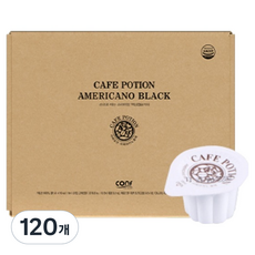코엔에프 아메리카노 블랙 포션커피, 18ml, 120개