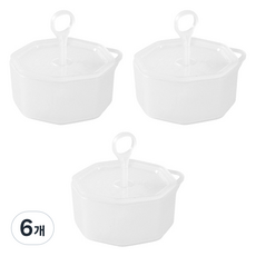 ABM 簡約起泡器, 單一顏色, 6個