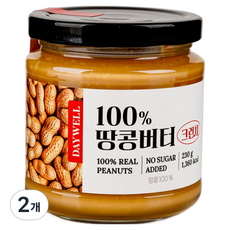 Daywell 顆粒花生醬, 2個, 230g