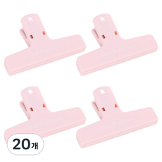 골드팡 레트로 비비드 집게 자석클립 ALL PINK, 20개, 1개입, 6.4 x 10.2 cm