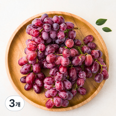 곰곰 칠레산 씨없는 적포도, 900g, 3개