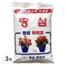 땅심 부엽토, 3개, 10L