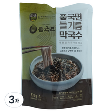 풍국면 들기름 막국수 4인분, 532g, 3개