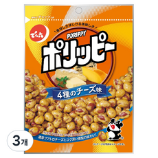 DENROKU 傳六 Porphy 4種起司味零食, 75g, 3個