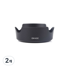 SMJ 캐논 렌즈 호환후드 EW-63C BLACK