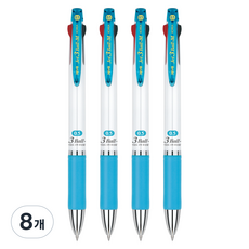 JAVAPEN Jet 3色 M 原子筆 0.5mm, 藍色, 8個