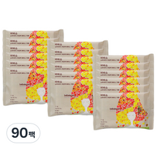 Bebesom 棉質一次性面巾便攜, 10張, 90包