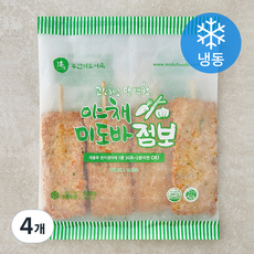 부산미도어묵 야채 미도바 점보 4개입 (냉동), 520g, 4개