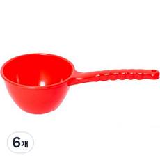크린메이트 다용도 자루 바가지 대형, 랜덤발송, 6개