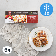벨지움 슈가와플 (냉동), 55g, 10개입, 6개
