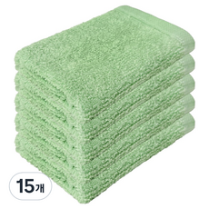 World Clean 萬用竹纖維抹布 綠色, 15個