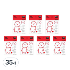 라인프렌즈 BT21 데코 스티커, 알제이, 35개