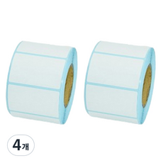 Wishflick 自黏條碼用感熱標籤紙 50 x 30 mm, 4個, 1000個