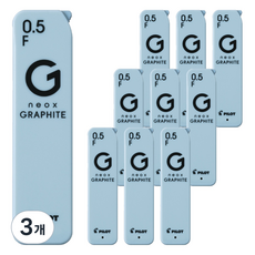 파이롯트 네옥스 그라파이트 샤프심 F, 30개, 0.5mm