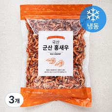청해명가 군산 홍새우 (냉동), 250g, 3개