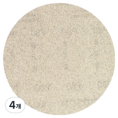 보쉬 EXPERT M480 원형 망사 사포 P80 125mm 5p 2608900671, 4개