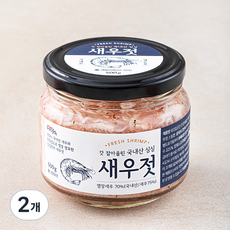 외갓집곳간 갓 잡아올린 국내산 싱싱 새우젓, 500g, 2개