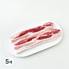 하이포크 저탄소 인증 한돈 삼겹살 구이용 (냉장), 5개, 500g