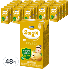 Maeil 孩童桔梗梨汁, 125ml, 48入