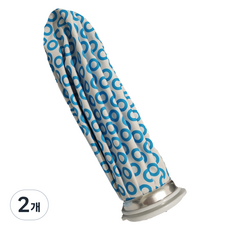 O'belle 可愛熱敷袋 藍色圓圈 S, 2個