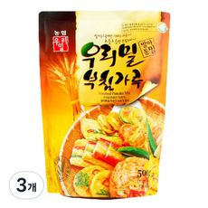 友利小麥農協發芽全麥煎餅粉, 3個, 500g