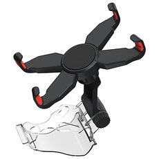 DOBE Switch2 PRO手把夾子, 黑色 + 透明色, 1個, TNS-5197