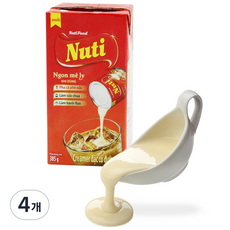 Nutifood 甜味奶精, 385g, 4個