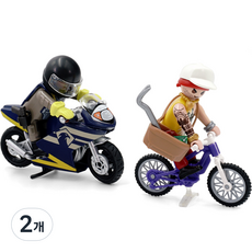Playmobil 摩比人 入門包 警察與珠寶大盜公仔 71255, 2個