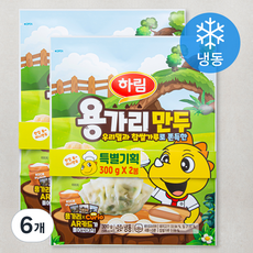 하림 용가리 만두 (냉동), 300g, 6개
