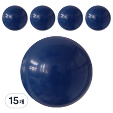 와우파티코리아 라운드 풍선 45cm, 네이비블루, 15개