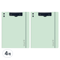 TUCO.B 莫蘭迪收藏家 綁帶報告夾 A4, 薄荷綠, 4個