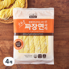 칠갑농산 짜장면사리, 1kg, 4개