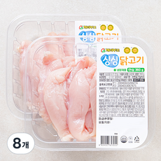 체리부로 싱싱 닭고기 안심, 360g, 8개