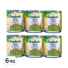 Bongduel 豌豆罐頭 3p, 600g, 6組
