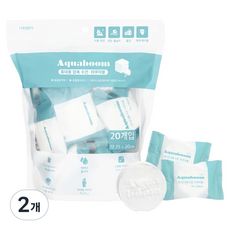 Young Star 樹的故事 Aqua Boom 便攜式壓縮毛巾 大尺寸 75 x 30cm, 2個, 20入