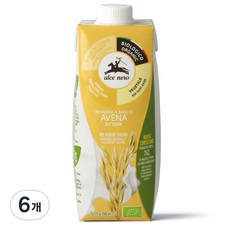 alce nero 尼諾 優質燕麥飲, 6瓶, 500ml