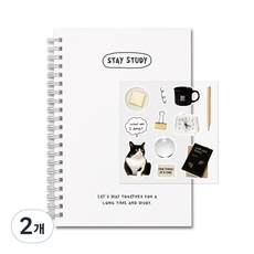 DASH&DOT Stay Study 100天計畫, 2個, 白色桌面