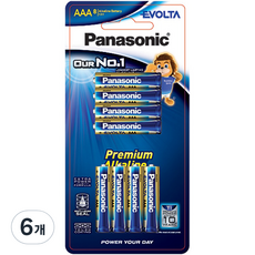 Panasonic 頂級鹼性 EVOLTA AAA電池, 8入, 6個