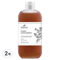O MANUKA 藍色寶石擠壓瓶, 2個