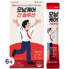 모닝케어 간 솔루션 28p, 560ml, 6개