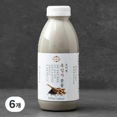 소이퀸 흑임자 콩물, 6개, 500ml