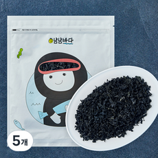냠냠바다 완도 자른미역, 5개, 80g