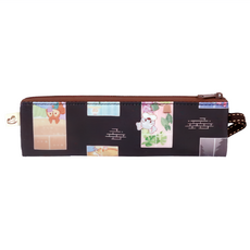 uma hana 防水短筷套 寵物當家印花, 1個, 黑色