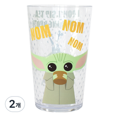 LiLFANT 星際大戰 透明派對杯 曼達洛人 500ml, 混合顏色, 2個