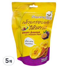 Tamarind House 百香果夾心香蕉脆片, 90g, 5包