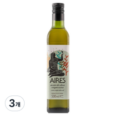Aires de Jaen 特級初榨橄欖油, 3個, 500ml